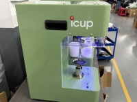 Scelleuse automatique haute performance pour boîtes, machine de scellage pour bocaux en aluminium et PET, coque personnalisée, équipement d'emballage alimentaire et de boissons