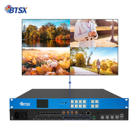 Hotel Multi-media Hall 1X1,1X2,2X1,1X3,3X1,1X4,2X2,4X1 Splicing Mode 4096X2160 60Hz Multi-view Splicer Video Wall Controller CE