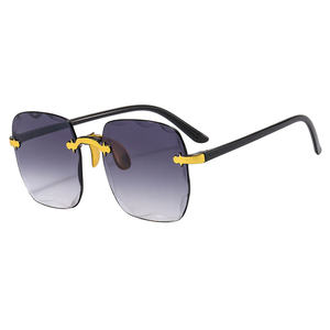Gafas de Sol Cuadradas Sin Montura Modernas 2026 para Mujer, Gafas de Sol de Alta Calidad con Protección UV400 y Lentes Ópticas - Product Image 2