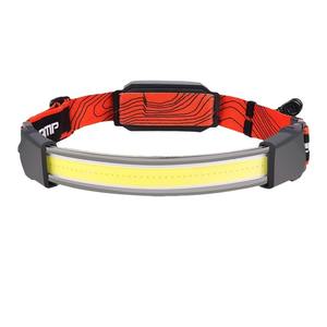 แคมป์ G13A ไฟหน้าแบบ LED แบตเตอรี่ในตัวแบบชาร์จไฟได้ ชาร์จ USB ไฟสปอร์ตกลางแจ้ง - Product Image 1