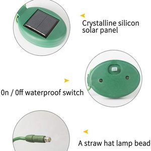 Solar Planter Led Light Box With <b>Battery</b> Portable Outdoor Garden Decoration - Product Image 5