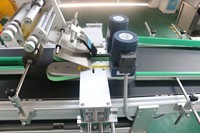 Machine d'étiquetage électrique SKILT pour autocollants holographiques, applicateur de surface plane pour bouteilles, sacs, boîtes, étiqueteuse plate