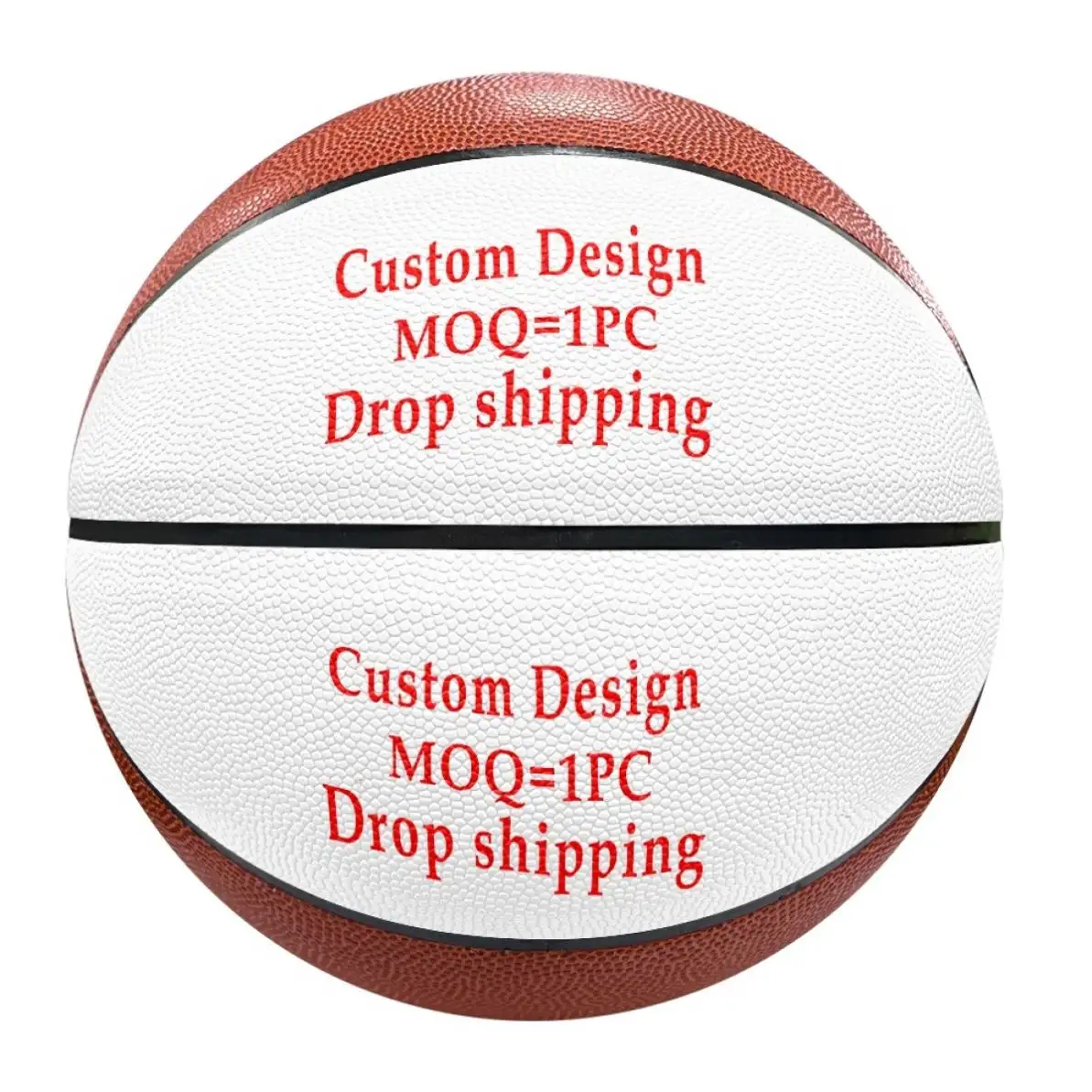 All'ingrosso OEM Basket ball training stampa personalizzata logo outdoor e indoor game ball Size #5 7 print on Demand custom basketball