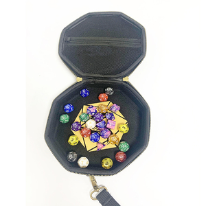 Estuche Octagonal para Dados y Bandeja para Lanzar Dados, Tablero de Juego para Juegos de Dados como RPG, DND y Otros Juegos de Mesa - Product Image 4
