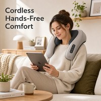 Masseur oculaire chauffant à vapeur avec pression d'airbag - Appareil de soin des yeux rechargeable pour soulager la fatigue et améliorer le sommeil