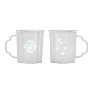 Tasse à eau en céramique de Jingdezhen, porcelaine exquise, luxe léger, grande capacité, pour le bureau et la maison, tasse à thé personnelle - Product Image 5