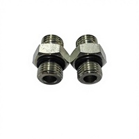 Nouveau raccord hydraulique mâle réglable en acier au carbone forgé haute pression, résistant à la corrosion, avec joint torique