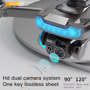 Más barato P15 Dron profesional Cámara Hd Cámara dual Motor de cepillo Evitación de helicóptero Posicionamiento de flujo óptico RC 8K Quadcopter - Product Image 3