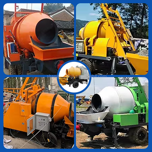 Pompe à béton SHANGHE, mini-pompe haute efficacité, moteur 5,5 kW, productivité 30 m³/h, portée verticale 160 m, portée horizontale 300 m - Product Image 4
