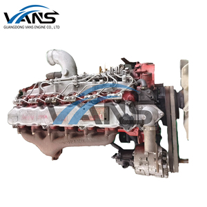 Probado y garantizado, conjunto de motor japonés Original usado W06E 6L, motor diésel de 6 cilindros para camión Hino - Product Image 2