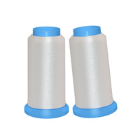 Fil à coudre en chenille monofilament de polyester, blanchi, motif transparent, 0,11 mm, noir, plusieurs couleurs, polyester