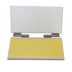 Notebook Style Casting Wax Mould Embossing Manual Beeswax Foundation Machine Stamper Apiculture Press Sheet Mold Silicone Manual