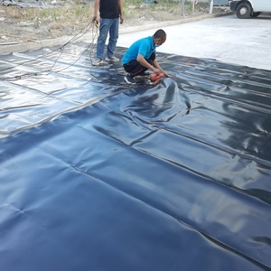 Revestimiento para Estanques de HDPE de 1 mm, Geomembrana Compuesta de HDPE de 1.2 mm, Revestimiento de Barrera de Raíces de Plástico de Calidad para Acuicultura, Precio Competitivo en Pakistán - Product Image 1