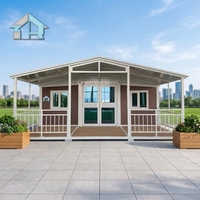 Choix économique, maison préfabriquée pliable résistante à l'abrasion, facile à déplacer, petite maison mobile pour les activités familiales et commerciales