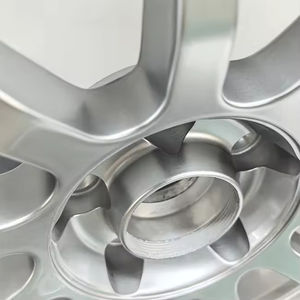 Jantes en alliage d'aluminium forgé Hunt, gris argent mat, légères, 10 rayons, 17-20 pouces, pour berlines sportives, <span class=keywords><strong>SUV</strong></span>, voitures particulières, 40 mm, 25 mm - Product Image 4