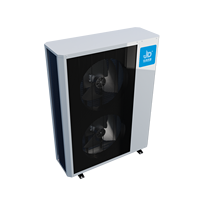 Pompe à chaleur air-eau monobloc 15KW R290 JIADA EVI DC Inverter à haut COP et basse température pour chauffage domestique et ECS OEM A++