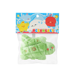 Portachiavi in Peluche a Forma di Animale Marino, Ciondolo Colorato a Cartone Animato, Charm per Zaino Scolastico per Bambini, Mini Giocattoli di Peluche, Gadget per Feste di Compleanno - Product Image 6