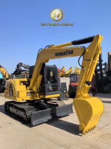 KOMATSU utilisé par Offre Spéciale PC70-8 l'état fiable d'excavatrice de 7Ton avec l'exportation rapide de livraison préparent des composants de noyau de Kawasaki - Product Image 3
