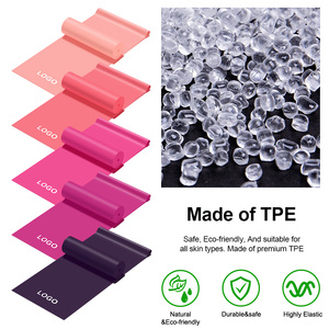 Bandas de Resistencia de Látex con Logotipo Personalizado, Banda Elástica Plana de Alta Elasticidad para Entrenamiento Físico - Product Image 3