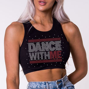 Bling Hot Fix <span class=keywords><strong>Dance</strong></span> With Me Strass Fer sur Transfert - Product Image 5