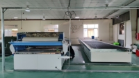 Machine automatique de découpe et d'étalement de tissu deux-en-un ZHICHENG, haute précision, avec PLC et moteur servo complet