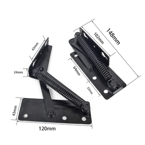 Modern 80 Degree Scissor Hinge Steel Iron <b>Spring</b> Hinge for Furniture for <b>Doors</b> in Kitchen Bathroom School Home Living Room Use - Product Image 3
