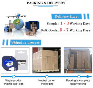 Weemay 12mm * 4m Compatible <span class=keywords><strong>Dymo</strong></span> etiqueta cintas/12267/91201/91202/91203/91204/91205/91200/91208/91209 para Lt-100t Lt-100h impresora - Product Image 6