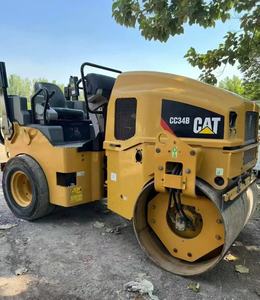 Promo Panas <span class=keywords><strong>CAT</strong></span> CC34B <span class=keywords><strong>Roller</strong></span> Compactor Bekas Asli Caterpillar Double Drum <span class=keywords><strong>Roller</strong></span> 4 Ton Mini Road <span class=keywords><strong>Roller</strong></span> Bekas - Product Image 5