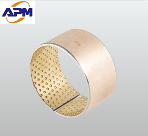 แบริ่ง <span class=keywords><strong>bimetal</strong></span> ประกอบด้วยเหล็กและโลหะผสมทองแดงหรืออลูมิเนียมทำงานเป็นราชาพินพุ่มไม้และพุ่มไม้ - Product Image 1