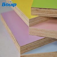 Panneau de contreplaqué stratifié de mélamine de haute qualité 9mm 15mm 18mm/bois de contreplaqué de mélamine blanche pour garde-robe
