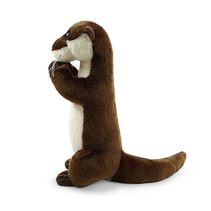 売れ筋かわいい祈るカワウソ人形新しいスタイルの工場卸売立っているカワウソぬいぐるみ - Product Image 2