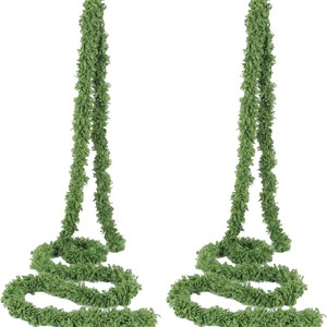 Bandes de mousse artificielle Azusa Go Simulation, 1, 2, 3, 3,6 mètres, vert foncé, en plastique, pour la décoration de la maison et du jardin - Product Image 5