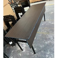 Table pliante de haute qualité en gros Meubles de conférence de bureau d'occasion de luxe Table pliante de réunion