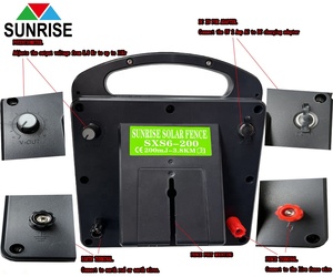 Mini mạnh nhất và rẻ nhất năng lượng mặt trời hàng rào điện Energizer tất cả trong một 9500V 0.2j 3.8km - Product Image 2