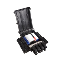 Boîtier de terminaison FTTH 288c 4 entrées 4 sorties, boîte de distribution murale pour câble à fibres optiques