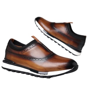 Men's Casual Lace-up Oxford <b>Shoes</b> Lightweight Fashion Wholesale for Wedding Business Office & Party PU Insole for Winter Autumn - Product Image 1