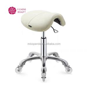 Chaise de technicien de beauté Yicheng chaises de salon colorées en cuir PU chaise de salon moderne <span class=keywords><strong>Assurance</strong></span> qualité Nouveau design - Product Image 2