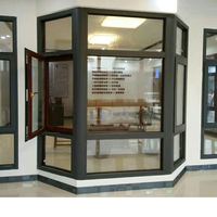 Ventana de Aluminio con Arco Curvo, Ventana de Aluminio con Arco, Precio de Aleación