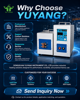 Machine de chauffage par induction PLC haute efficacité YUYANG 200kW 380V, vente directe usine, garantie 1 an pour barres, tuyaux et plaques en acier