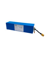 Batteries de scooter électrique 3.0Ah 2.0Ah 18650 avec protection BMS, batterie de vélo électrique 2600mAh, batterie lithium-ion portable 48V 15Ah