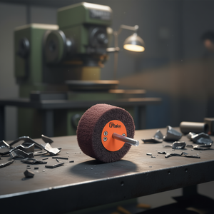 แผ่นขัดแบบพับได้ 40x20x6 มม. ก้าน 6 มม. สำหรับขัดโลหะ - Product Image 3