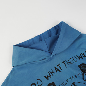Nouveau gros ERD imprimer sweats à capuche Hip Hop Streetwear sweats lourd 100% coton surdimensionné rue hommes sweat à capuche sweats - Product Image 3