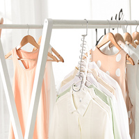 Cintre en cascade pour vêtements, organisateur en métal, cintre magique pour vêtements