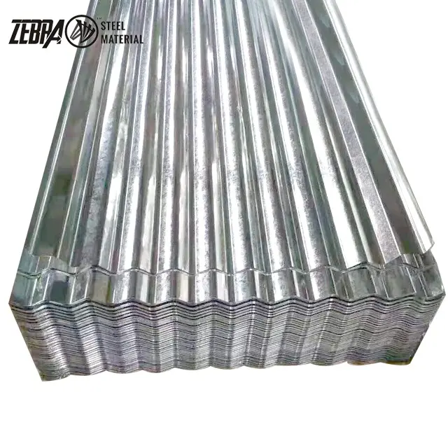 gi metal roofing sheet corrugated steel material for construction