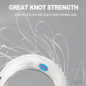 Ensembles de pêche pré-noués avec boucle de suspension, de 10 lb à 100 lb, en monofilament de nylon résistant, sur bobine, avec nœuds, pour la pêche au <span class=keywords><strong>snapper</strong></span> et aux poissons de fond - Product Image 3