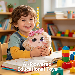 Jouet en peluche OEM AI Conch Compagnon émotionnel avec application, dialogue <span class=keywords><strong>Chat</strong></span> GPT, anti-stress, éducatif, pour adolescents et adultes - Product Image 2
