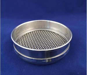 食品グレードステンレス鋼製粉ふるい 試験ふるい 土壌ふるい 実験室用 ISO3310 8インチ 200mm 試験ふるい 土壌試験ふるい 砂ふるい - Product Image 4