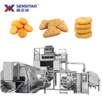 Ligne de production de galettes de pommes de terre SENSITAR à haute productivité automatique avec acier inoxydable 304 de qualité alimentaire