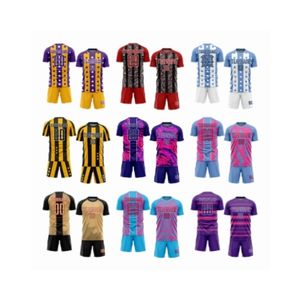 Jersey sepak bola sublimasi termal kinerja tinggi dengan logo dan nama pemain warna khusus untuk tim dan acara - Product Image 4