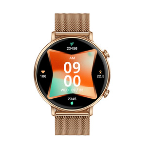 Montre connectée pour <span class=keywords><strong>femme</strong></span> 38 mm la plus vendue, compatible appels SIM, Android, surveillance de la fréquence cardiaque, comptage des pas, étanche, sans fil - Product Image 5